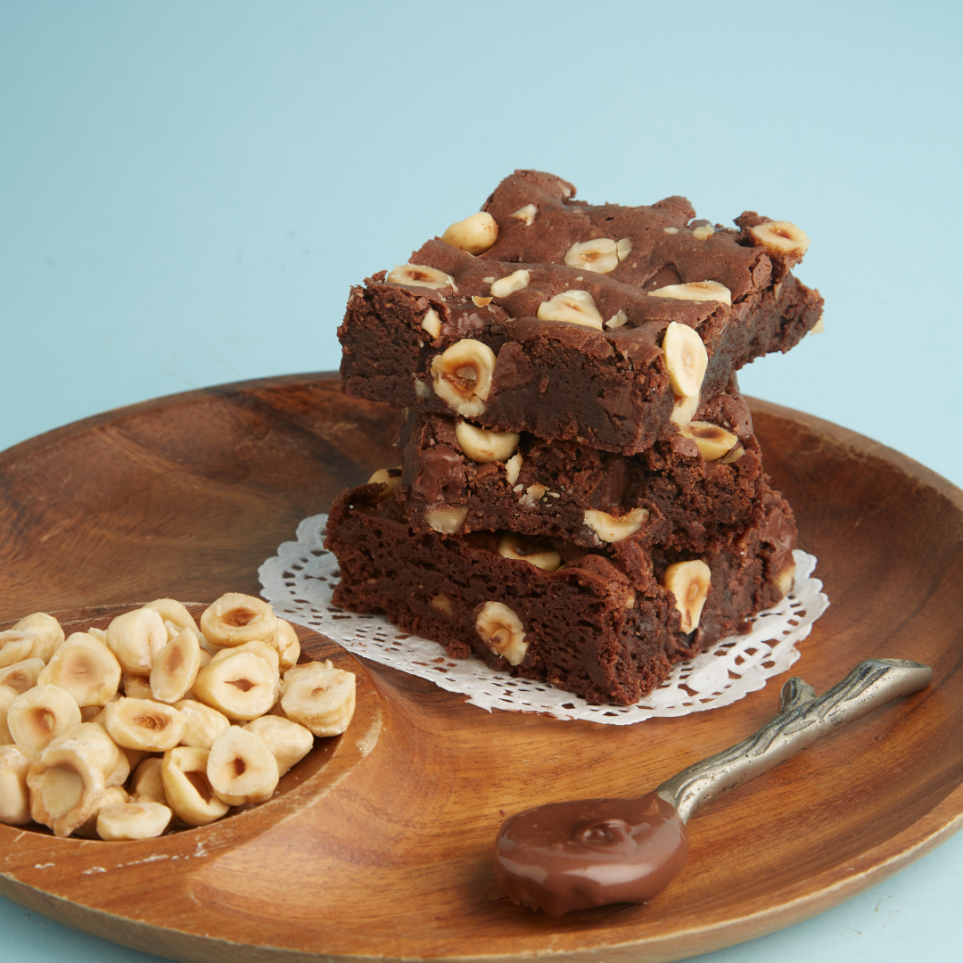 Nutella Hazelnut Crunch Brownie