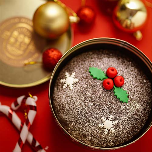 Rich Chocolate Plum Cake