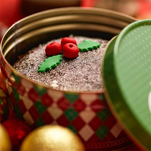 Rich Chocolate Plum Cake